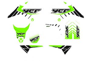 Graphic Kit YCF R Start grün